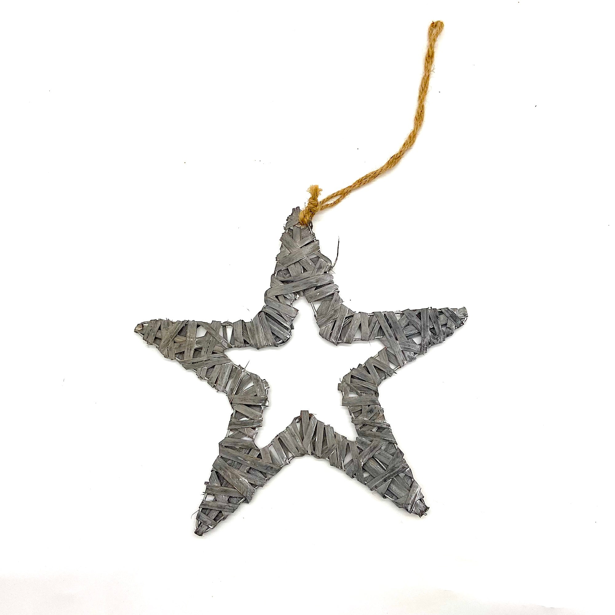 Colgante estrella madera